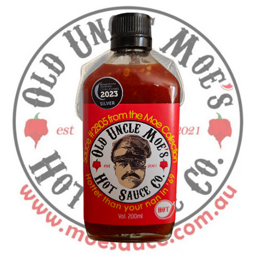 Old Uncle Moes - Hotter Than Your Nan IN'69 Hot Chilli Sauce  - 200ml