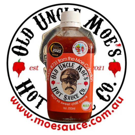 Old Uncle Moes - Not So Sweet Chilli Sauce - 200ml