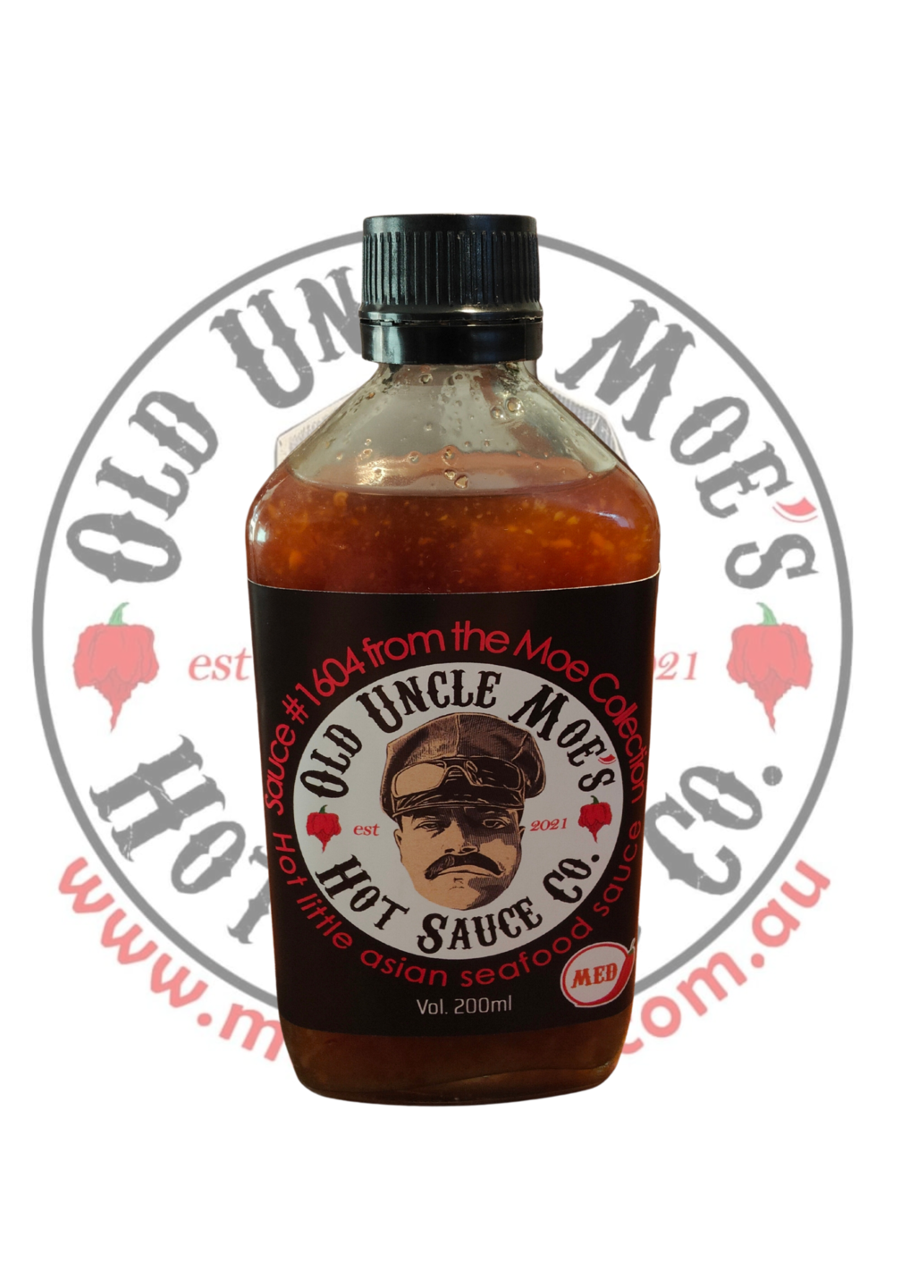 Old Uncle Moes - Hot Little Asian Seafood Sauce - 200ml
